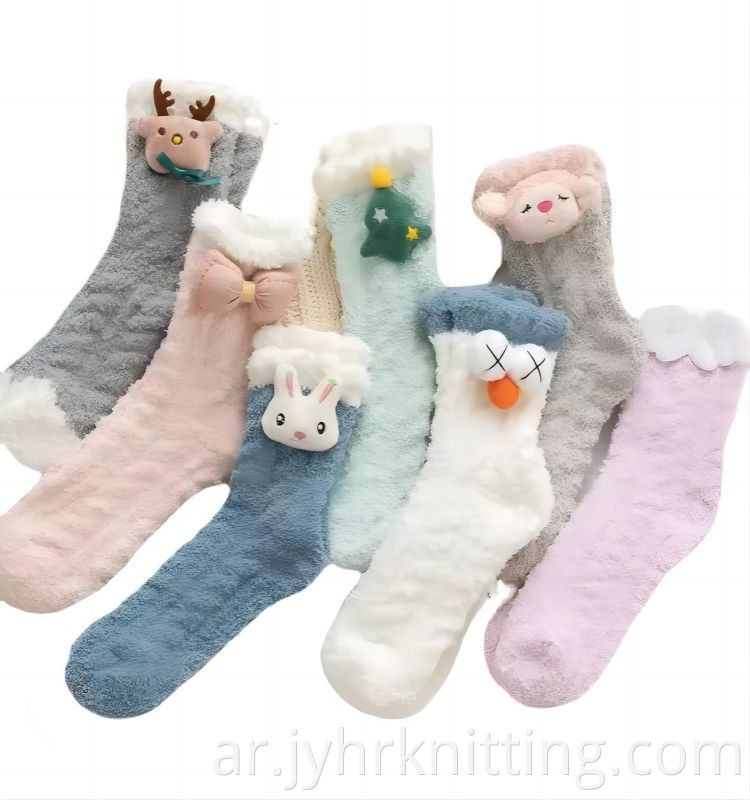 Women Fluffy Slipper Sock